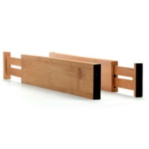 Bambusi Collection Adjustable Bamboo Drawer Dividers